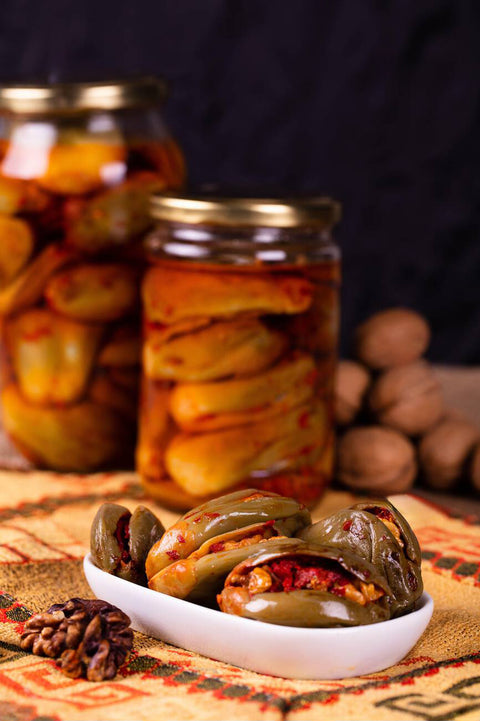 Jarred Goods, Pickles and Olives